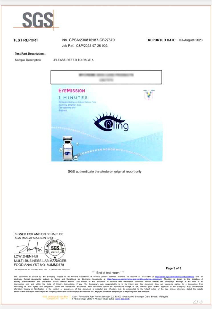 SGS Cert pg3